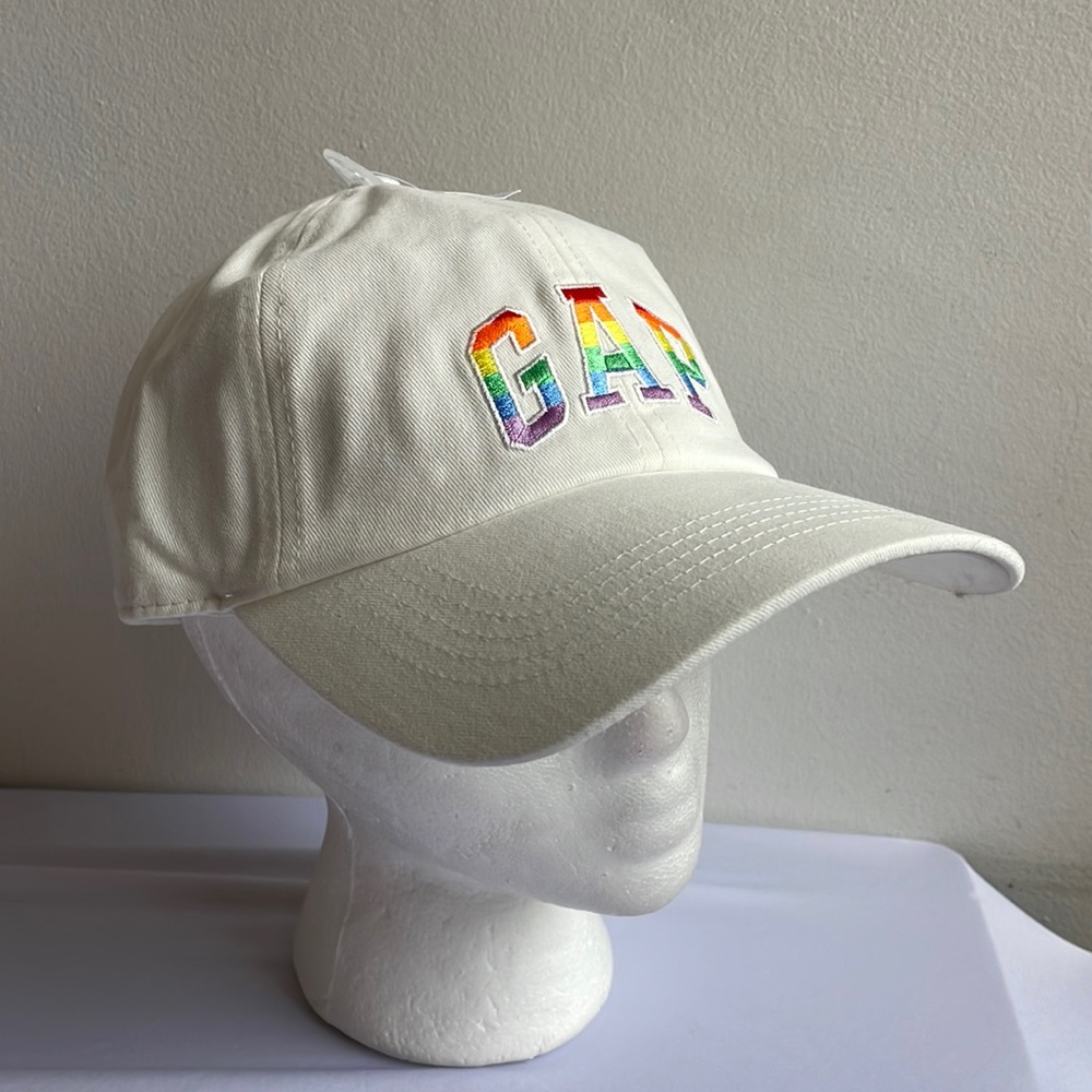 Pride Rainbow Baseball Cap NWT Gap .